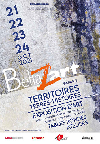 Affiche d'exposition du Salon BellaZ'Art